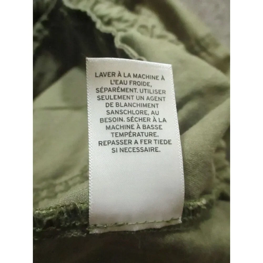 Sun Shadow Jacket Womens Medium Army Green Embroidered Bird Floral Boho L - Picture 10 of 10